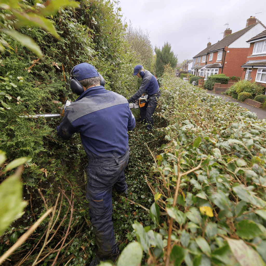 Hedge trimming service experts working in Kingston